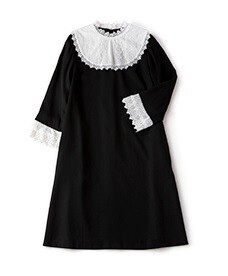 Jane Marple Voile and lace york trapeze dress