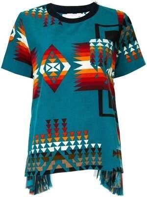 sacai プリーツ Tシャツ