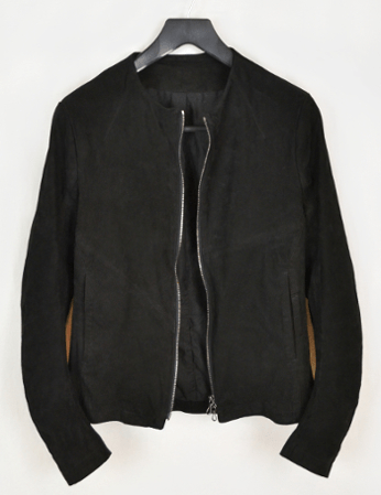 gene par YUKIO MISHIBA Cow Nubuck Blouson #2