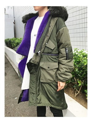 PAMEO POSE 2way Mix Mods Coat