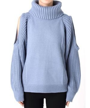 EMODA バルキーネックスキンニット