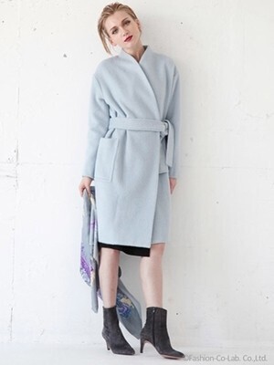 LADYMADE レディメイド アルパカシャギー ガウンCO