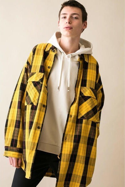 BEAUTY&YOUTH UNITED ARROWS ＜monkey time＞ HEAVY CHECK TWILL OVER SIZED CPO/CPOジャケット