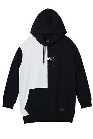 ZEPHYREN BIG PARKA -PROVE- WHITE/BLACK