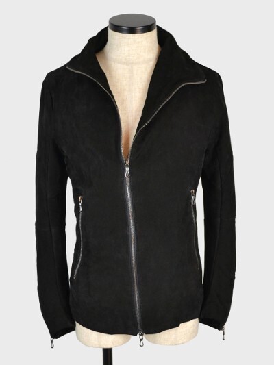 gene par YUKIO MISHIBA Cow Nubuck Blouson