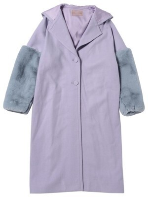 Honey mi Honey fursleeve hoodcoat