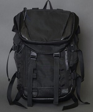 MEMENTISM SOFT.M レザー切替バックパック