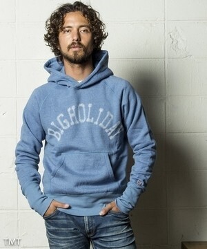 TMT BACK-FREEZE NEEDLE PUNCH HOODIE