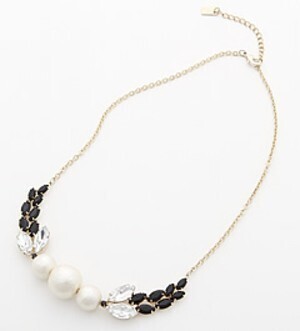 raffia 【JC1822】Jewel Casket / Rouge necklace