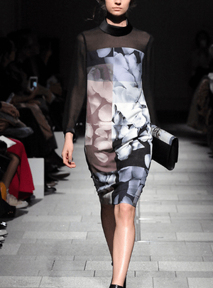 Hanae Mori manuscrit 2017Autumn Winter COLLECTION