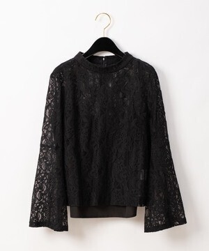 GRACE CONTINENTAL ハイネックレーストップ