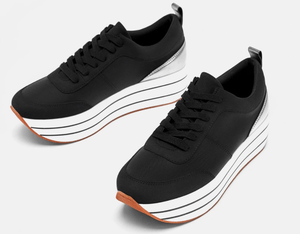 ZARA プラットフォームスニーカー
