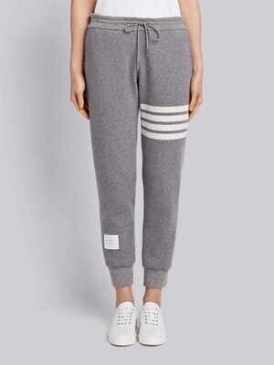 THOM BROWNE.NEW YORK スウェットパンツ ダブルフェイス カシミア 4BARストライプ
