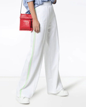 OFF-WHITE サイドストライプ トラックパンツ