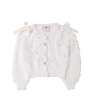 LODISPOTTO Jewelryマシュマロニットカーディガン / mille fille closet
