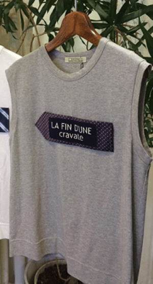 BLANC basque sleeveless
