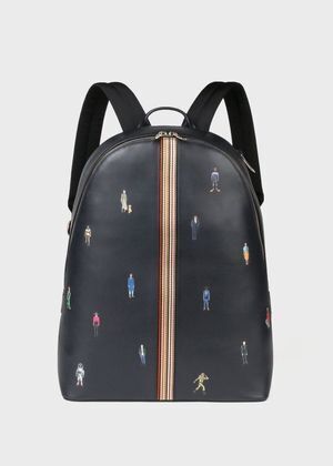 Paul Smith ピープルプリント バックパック
