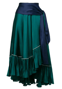 sacai サイドタイ スカート