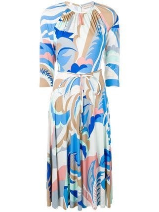 Emilio Pucci プリント デイドレス