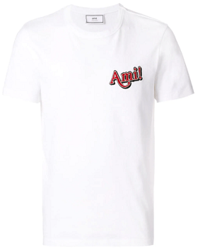 AMI ALEXANDRE MATTIUSSI AMI エンブロイダリー Tシャツ