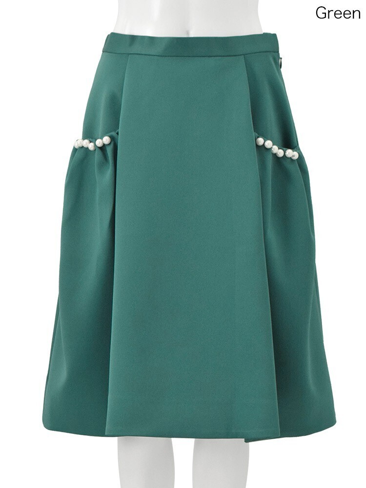Chesty Pearl Flare Skirt