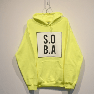 S.O.B.A 【jwtsb0008】フロントBOXプリント プルオーバーパーカー