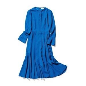 CELFORD バックサテンプリーツワンピース