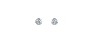 festaria bijou SOPHIA K18ホワイトゴールド Wish upon a star ダイヤモンド ピアス