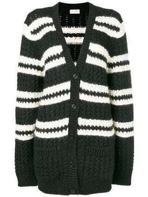 SAINT LAURENT PARIS ストライプカーディガン