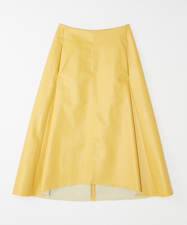 DOUBLE STANDARD CLOTHING フェイクレザースカート