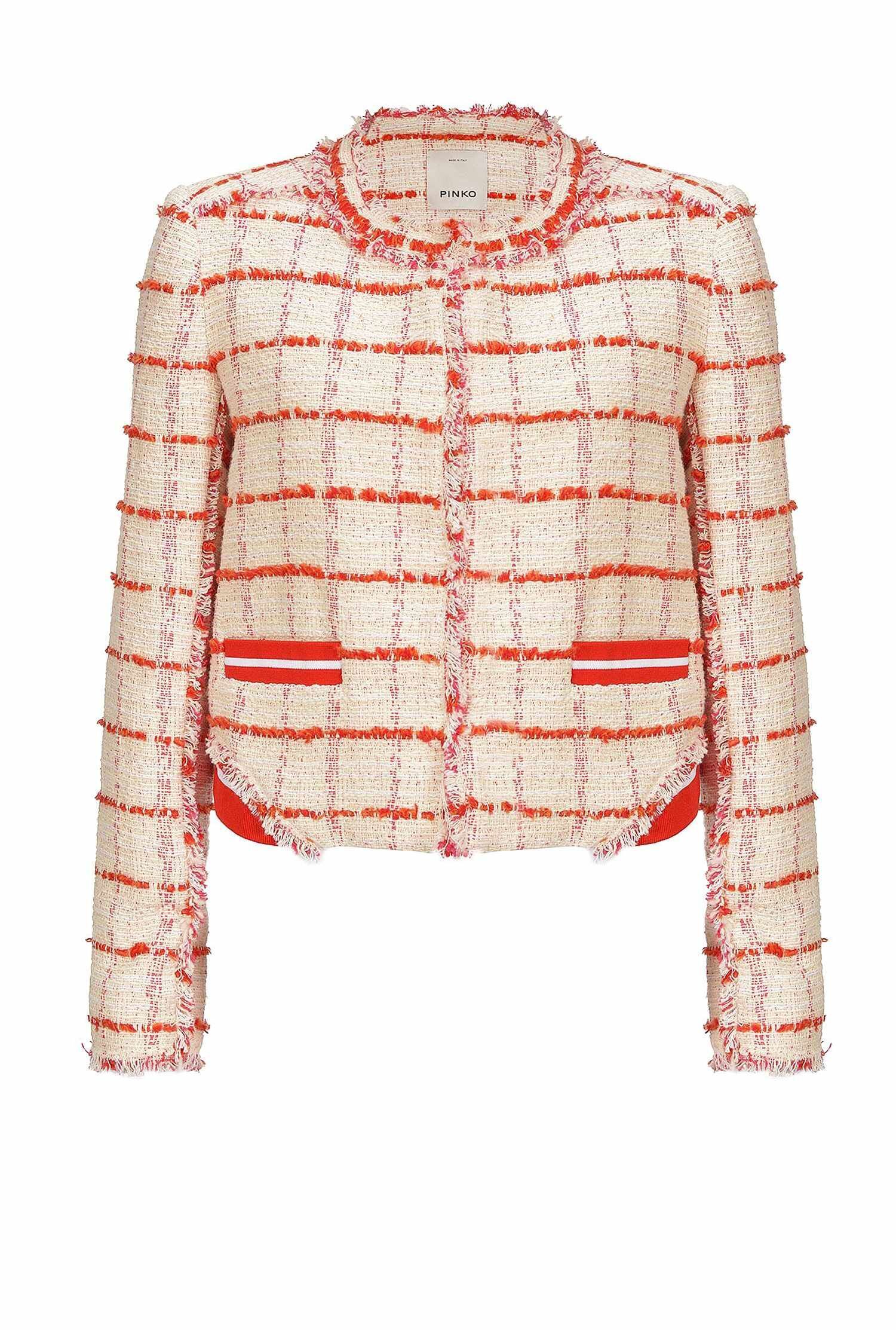 PINKO チェック ホップサックジャケット