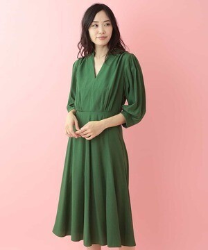 TARA JARMON カットネックドットブラウス IMPORTED