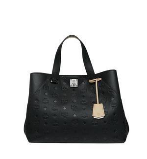MCM 〈エッセンシャル〉 トートバッグ モノグラムレザー
