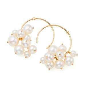 giulietta by Ponte Vecchio K10YGフレッシュウォーターパールピアス | Ponte Vecchio Online Shop