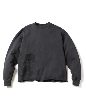 BILLIONAIRE BOYS CLUB BILLIONAIRE BOYS CLUB OVERDYED CREWNECK SWEATSHIRT 19SPRING