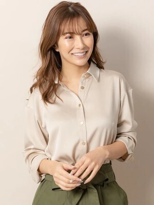 TONAL ハンマーサテンシャツ