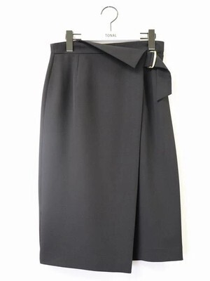TONAL ドライストレッチアシメタイトスカート