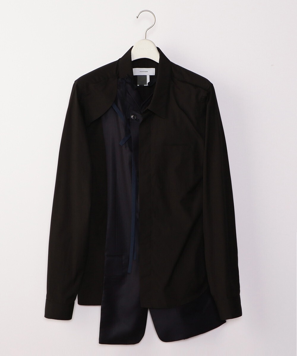 FACETASM SHIRT LAYERED JACKET