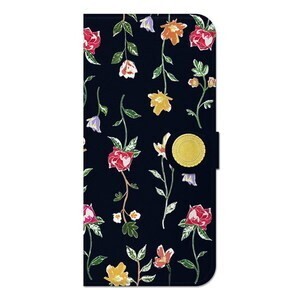 COLLABORN Retro flowers_Navy