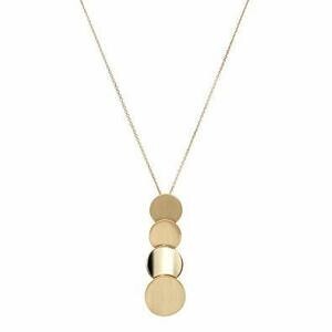 VENDOME BOUTIQUE マットゴールド ラウンド ペンダント