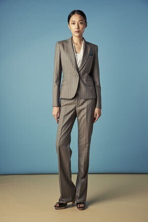 Akiko Ogawa ウールストライプ