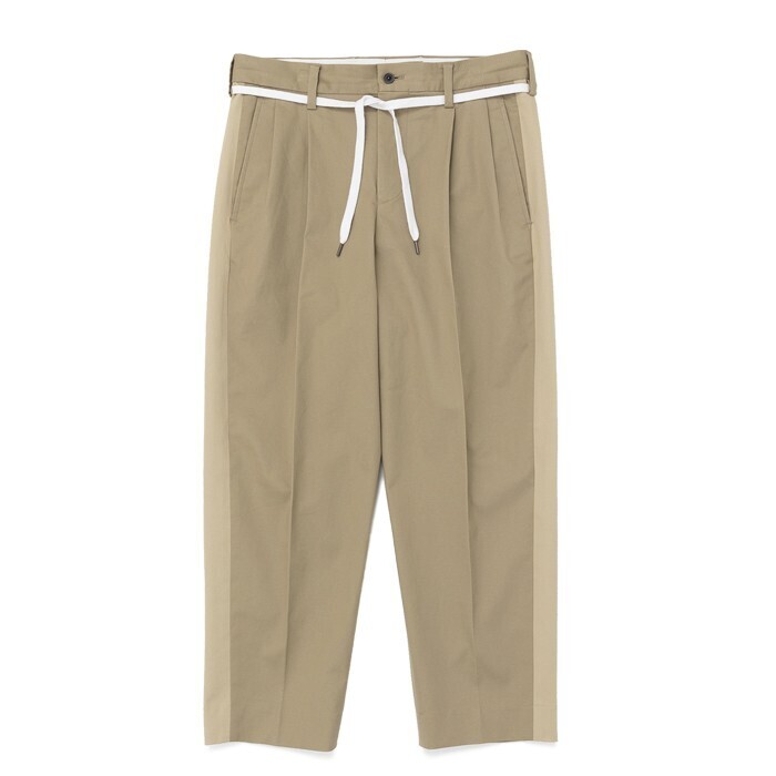 VICTIM&CO. WIDE ANKLE CHINO PATNS