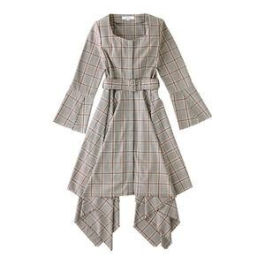 MURRAL CHECK DRESS