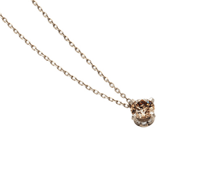 Brown Diamond カシケイソリティア ペンダント