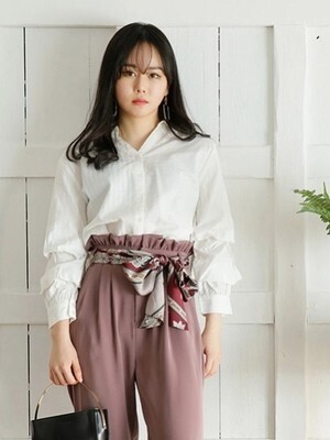LADYMADE タックスリーブコントラストSH