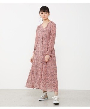 Avan Lily サイドレースアップフラワーOP