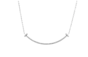 TIFFANY & Co. Tiffany T スマイル ダイアモンド ペンダント