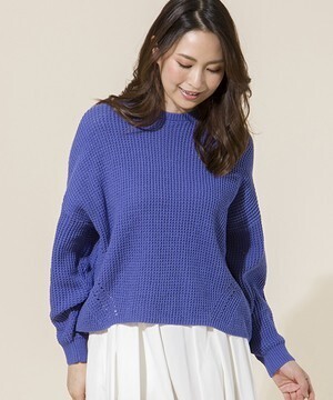 003 J.FERRY ワッフルオーバーニットプルオーバー