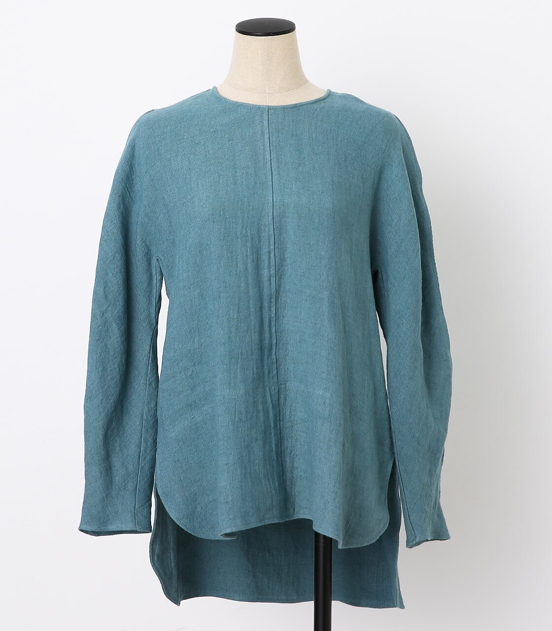 BLACK BY MOUSSY cocoon sleeve ramie tops