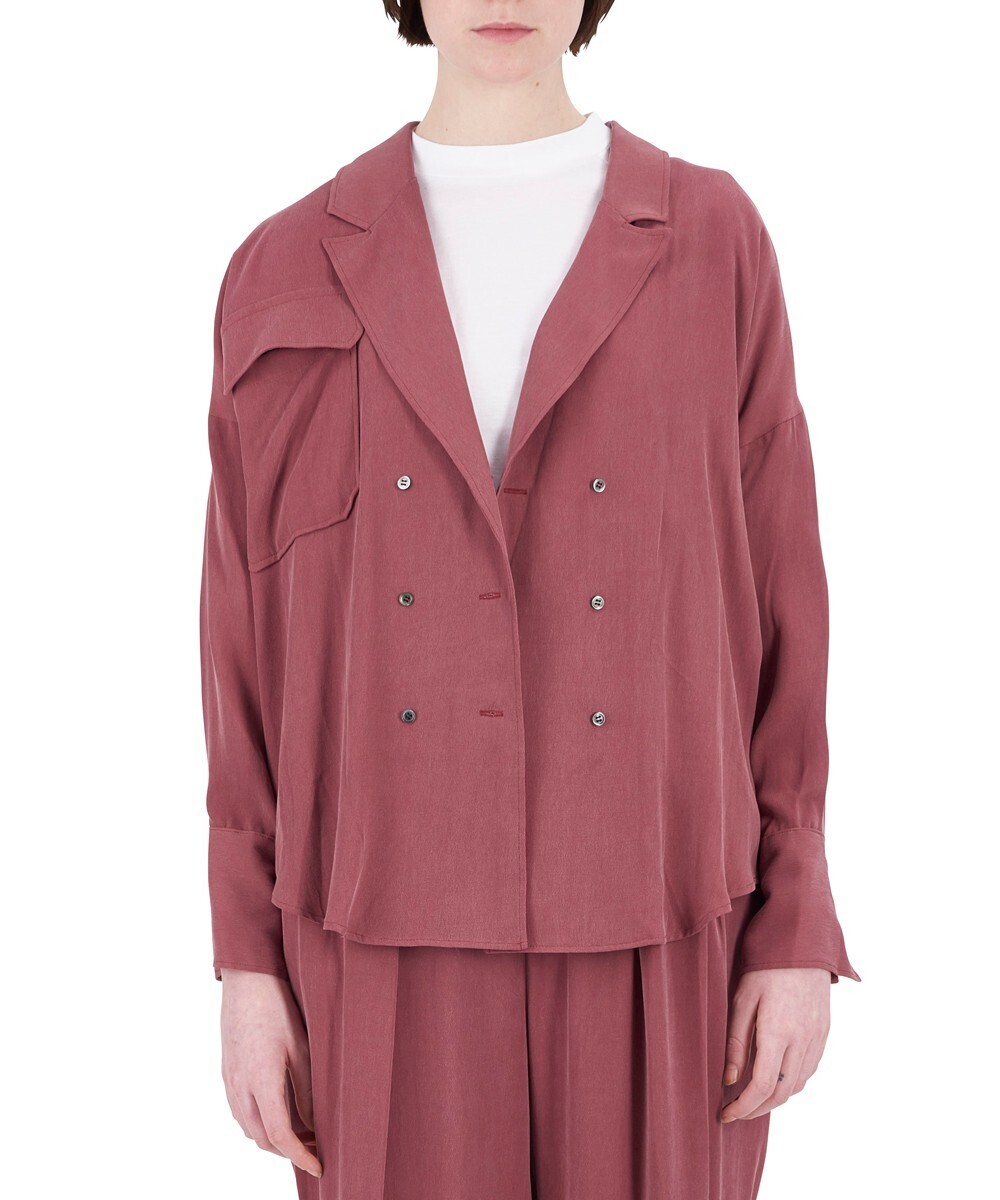 STAIR RAYON CUPRA DOUBLE BLOUSE